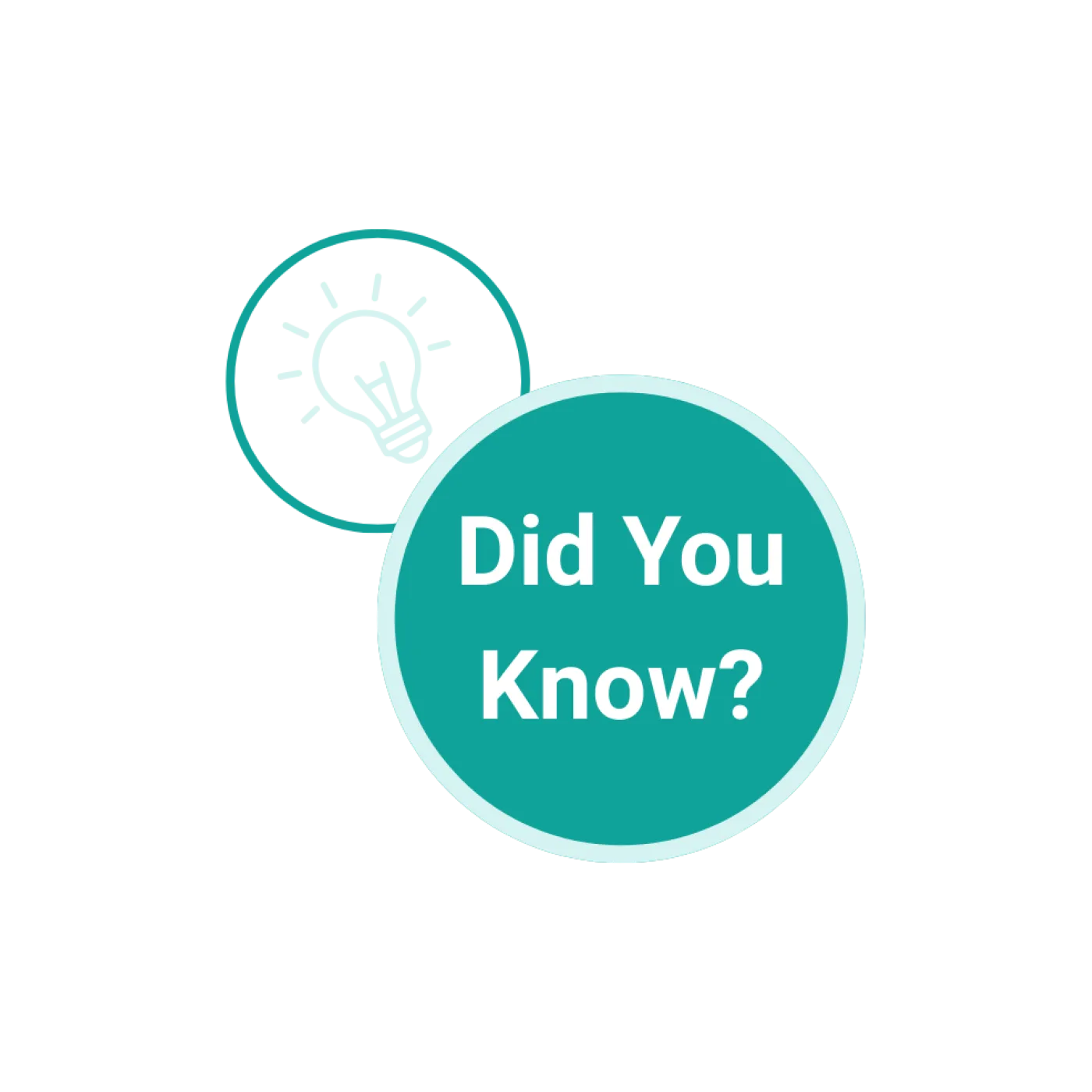 Icon with lightbuld and "Did You Know?"